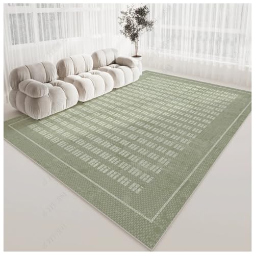 PIPOEI Wohnzimmerteppich Kurzflor 140x200 cm Rechteckig Maschinenwaschbar Rutschfester Zimmerteppich Bohemian Teppich Kinderzimmer Deko Teppich 04 von PIPOEI