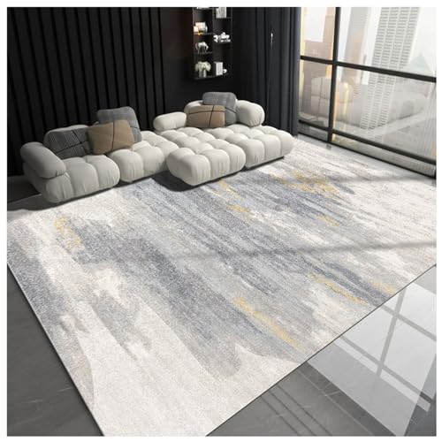 PIPOEI Wohnzimmerteppich Kurzflor 140x200 cm Rechteckig Maschinenwaschbar Rutschfester Zimmerteppich Bohemian Teppich Kinderzimmer Deko Teppich 13 von PIPOEI