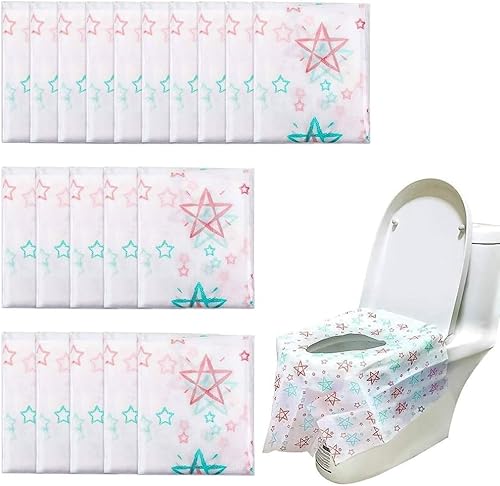 PIQIUQIU 20 Stück Einweg-Toilettensitzbezug, XL Trainingssitzbezug Rutschfester wasserdichter Toilette Auflagefür Baby, Schwangere Mutter öffentliche Toilette PIQIUQIU 20 Stück Einweg-Toilettensitzbezug, XL Trainingssitzbezug Rutschfester wasserdichter Toilette Auflagefür Baby, Schwangere Mutter öffentliche Toilette von PIQIUQIU