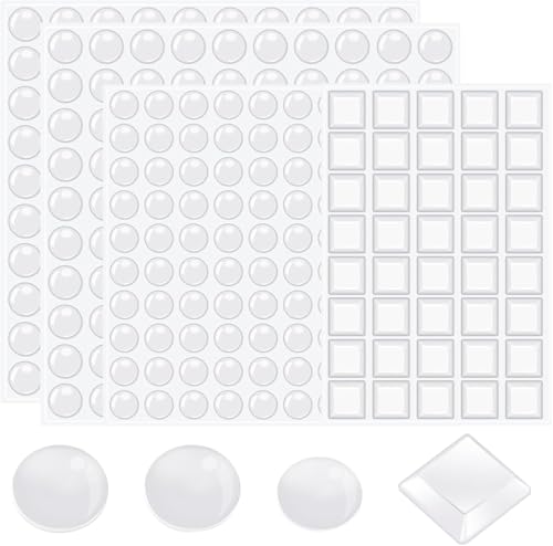 340 Stück Selbstklebende Dämpfer Set, Transparente Türpuffer, Schrankdämpfer für Schubladen und Türen 340 Stück Selbstklebende Dämpfer Set, Transparente Türpuffer, Schrankdämpfer für Schubladen und Türen von PIQIUQIU