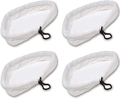 PIQIUQIU Waschbar Langlebig Ersatztücher Dampfbesen 4er Pack Dampfbesen Ersatzpads für Dampfreiniger mit Dreieckigem PIQIUQIU Waschbar Langlebig Ersatztücher Dampfbesen 4er Pack Dampfbesen Ersatzpads für Dampfreiniger mit Dreieckigem von PIQIUQIU