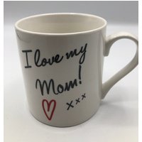 Ich Liebe Meine Mom Mug Home Essentials Sammlung Gedankenbecher von PIQUINStore