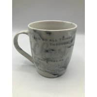 Sammlerstück „Ich Kann Alles Durch Christus Tun, Der Mich Stärkt" Philipper 413 18Oz Keramikbecher von PIQUINStore