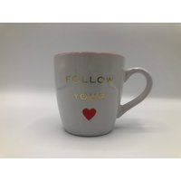 Wunderschöne Follow Your Heart Tasse 14Oz Roobee Von Mara-Mi von PIQUINStore