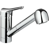 Piralla - Küchenspülmischer mit ausziehbarer Dusche Ariel 0RE00568B16 Chrom - Chrom von PIRALLA