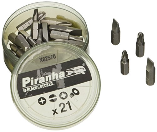 Piranha Box w/21 atornilladas Tipps. von Piranha