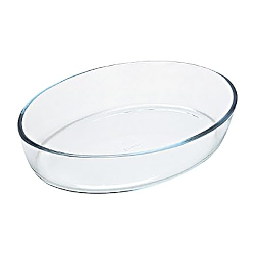 PIREX OVALE TABLETT cm.39X27, Glas, White, 39x27cm von Pyrex