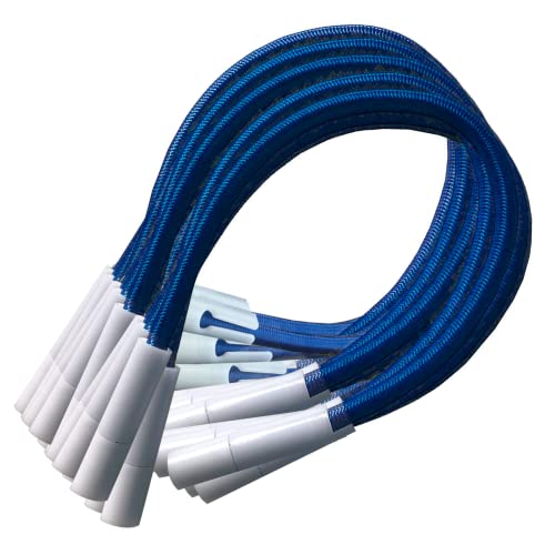 PisciHogar Planenspanner, elastisch, für den Winter, verstellbar, 20 Stück, Blau von PISCIHOGAR VIDA PARA TU HOGAR