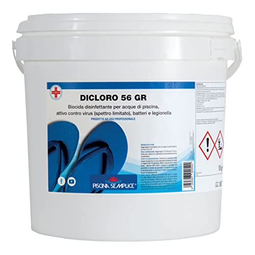 Chlorgranulat zu 56 % für Pools 10 kg von PISCINA SEMPLICE