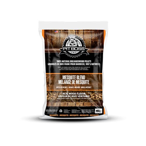 FQQF Pit Boss 20 lb Mesquite Blend Hardwood Pellets von PIT BOSS