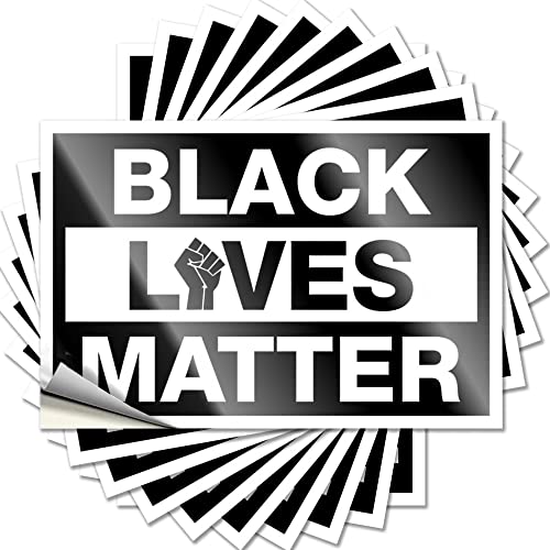 Auto-Aufkleber und Aufkleber "Black Lives Matter Blm", lustiger Aufkleber, 10 Stück, Bar Rules, Schild-Aufkleber für Auto (6 x 9 cm) von PITFS