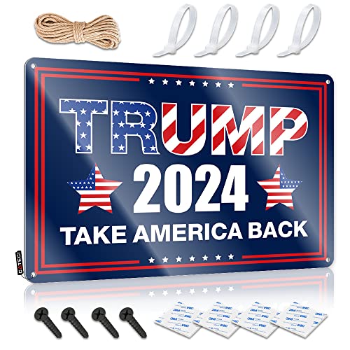 PITFS Vintage Bar Decor Donald Trump Merchandise Gifts Trump 2024 The Sequel Take America Back Blechschild Trump Vintage Blechschilder Lustiges Blechschild Männerhöhle Dekor Männerhöhle Wanddekoration PITFS Vintage Bar Decor Donald Trump Merchandise Gifts Trump 2024 The Sequel Take America Back Blechschild Trump Vintage Blechschilder Lustiges Blechschild Männerhöhle Dekor Männerhöhle Wanddekoration von PITFS