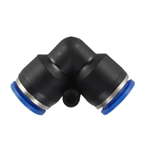 20/50 Stück pneumatische Armaturen, Luftschlauchverbinder, Schlauch, Schnellspanner, PE, PV, PU, PY SA PM, 4 mm, 6 mm, 8, 10, 12 mm, 16 mm, PIUHRKLEVD (PV (100 Stück), 6 mm) von PIUHRKLEVD