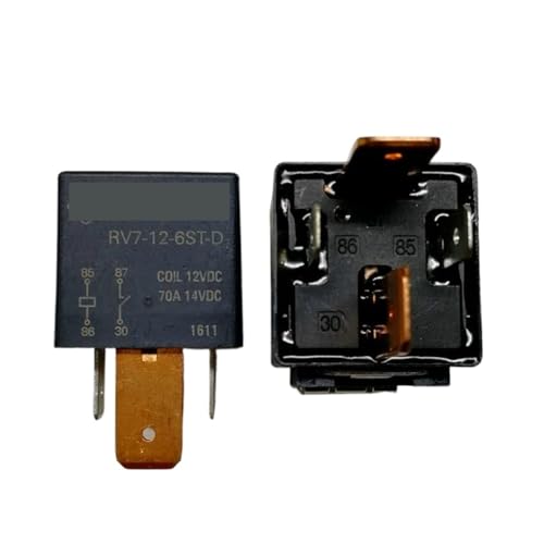 Car Relay RV7-12-6ST-D 12V 70A 4 Pin Position Belt Mounting Bracket Scattered PIUHRKLEVD Car Relay RV7-12-6ST-D 12V 70A 4 Pin Position Belt Mounting Bracket Scattered PIUHRKLEVD von PIUHRKLEVD