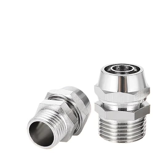 PC4 6 8 10 12 mm Rohr Rohr auf 1/8 1/4 3/8 1/2 Luftröhre Schnellverschraubung Kupfer Pneumatische Komponenten Gelenk PIUHRKLEVD (PC10-01) von PIUHRKLEVD