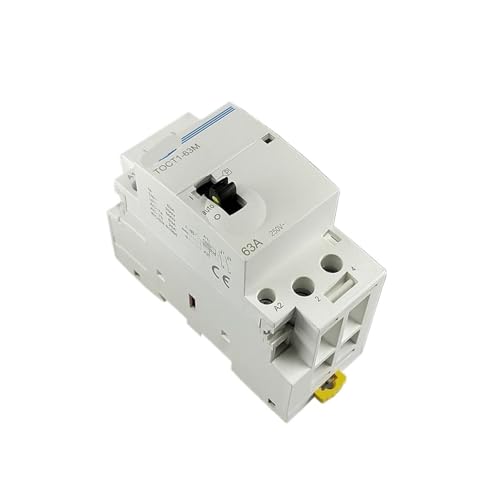 PIUHRKLEVD 1pc 2P 63A 2NC 220V/230V 50/60HZ Din Rail contactor with Manual Control Switch PIUHRKLEVD 1pc 2P 63A 2NC 220V/230V 50/60HZ Din Rail contactor with Manual Control Switch von PIUHRKLEVD