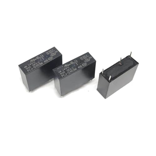 PIUHRKLEVD 1pc Relay PCJ-112D3M 12VDC 24V 3A 5A 4pin G5NB HF46F von PIUHRKLEVD