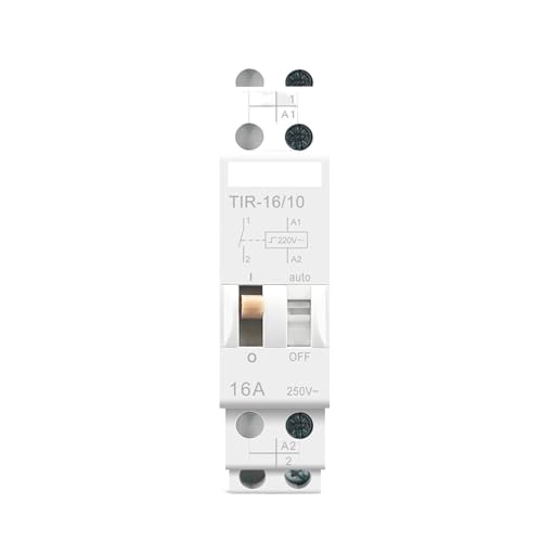 PIUHRKLEVD 1pc TIR-16 Din Rail 230V AC Relay Control 16A 1NO 50HZ 60HZ Auto Control PIUHRKLEVD 1pc TIR-16 Din Rail 230V AC Relay Control 16A 1NO 50HZ 60HZ Auto Control von PIUHRKLEVD
