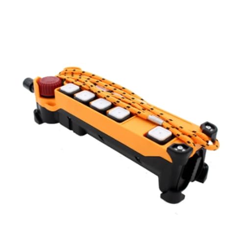 PIUHRKLEVD 1pcs HS-8S AC220V 8 Channel 1 Speed 1 Transmitter Hoist Crane Truck Radio Remote Control System with E-Stop von PIUHRKLEVD