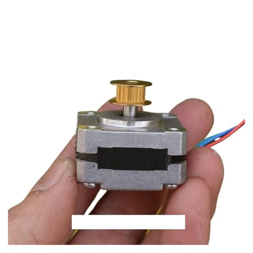 PIUHRKLEVD 35BYG 14 0.9 Degree 35MM 2-Phase 4-Wire Stepping Hybrid Stepper Electronic Starter 5mm Shaft Pulley Gear for 3D Printer/Camera PIUHRKLEVD 35BYG 14 0.9 Degree 35MM 2-Phase 4-Wire Stepping Hybrid Stepper Electronic Starter 5mm Shaft Pulley Gear for 3D Printer/Camera von PIUHRKLEVD