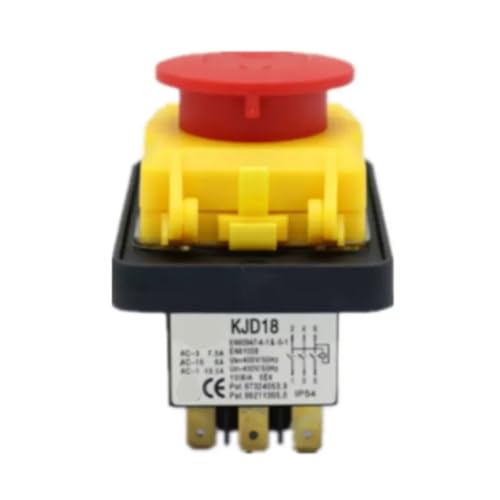 PIUHRKLEVD 7pins 400V/50Hz 5E4 On/Off Electrmagnetic Power Switches for KJD18 von PIUHRKLEVD