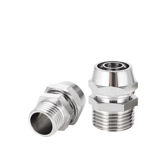 PIUHRKLEVD PC6-M8x1,25 Metrische PC Pneumatische Armaturen Gelenk PC 4-M5 M6 M8 M10 M12 Gewinde Luftröhre Schnellverschraubung für Schlauchrohr PIUHRKLEVD (PC6-M8x1,25) von PIUHRKLEVD