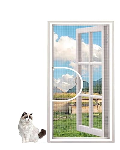 PIURUF Fenster nach außen nach innen öffnende Fenster Moskitonetz, Katzensicheres Schutznetz, Fliegengitternetz, Fiberglas-Netz, Sicherheitsgitter PIURUF Fenster nach außen nach innen öffnende Fenster Moskitonetz, Katzensicheres Schutznetz, Fliegengitternetz, Fiberglas-Netz, Sicherheitsgitter von PIURUF