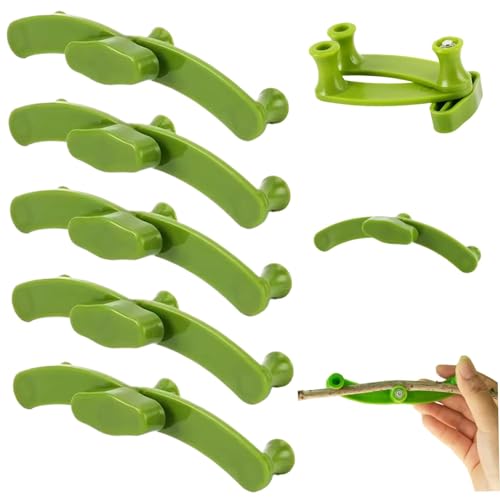 PIUpiuLIANG 5pcs Anlagen -Trainingsclips, 5x0.6 Pflanzenstützclips Plastikzweig Bender für Gartenzweigunterstützung und -formung PIUpiuLIANG 5pcs Anlagen -Trainingsclips, 5x0.6 Pflanzenstützclips Plastikzweig Bender für Gartenzweigunterstützung und -formung von PIUpiuLIANG