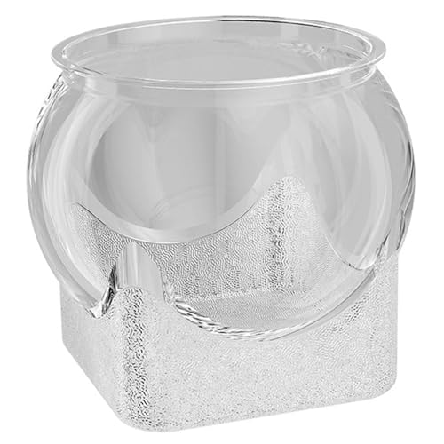 Plastikfischschale bruchsicher Plastik Clear Clear Fish Bowl Vase Robuster runder Behälter für hydroponische Pflanzer Mikrolandschafts -Office -Tischdekoration Plastikfischschale bruchsicher Plastik Clear Clear Fish Bowl Vase Robuster runder Behälter für hydroponische Pflanzer Mikrolandschafts -Office -Tischdekoration von PIUpiuLIANG