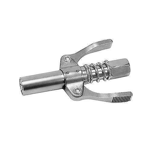 Lock Clamp Grease Gun Nozzle Manual Electric Pneumatic Grease Machine Coupler Flat Head Nozzle Accessories High Pressure Grease Coupler von PIWINE