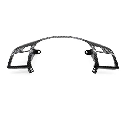 PIWINE ABS-Carbonfaser-Zierrahmen Für Die Lenkradverkleidung Für C E M ML GL GLS G-Klasse W204 W212 W166 W463(A-Carbon) von PIWINE