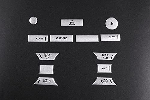 Schön Auto Klimaanlage Knopfabdeckung Schmücken Aufkleber Für Range Rover Sport 2014 2015 2016 2017 Automodellierung von PIWINE