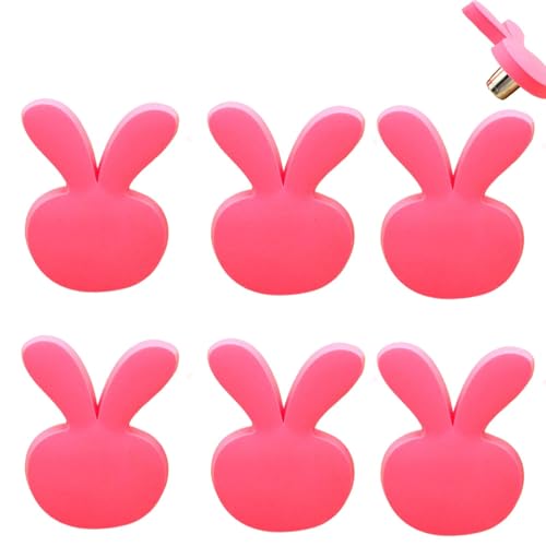 Türgriffe Küche 6 Stück Kinderzimmergriffe Kollisionssichere Schubladengriffe Aus Weichem Gummi Kleiderschrankgriffe Mit Cartoon-Sternenhimmel Möbelknöpfe Heimdekorationsbeschläge(Pink Hase 50mm) Türgriffe Küche 6 Stück Kinderzimmergriffe Kollisionssichere Schubladengriffe Aus Weichem Gummi Kleiderschrankgriffe Mit Cartoon-Sternenhimmel Möbelknöpfe Heimdekorationsbeschläge(Pink Hase 50mm) von PIYYQNY