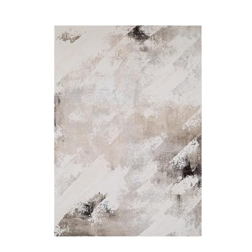 PIZZZENO Großflächige Schlafzimmerdekoration, Plüschteppich, dick, waschbar, Lounge-Bodenmatte, flauschig, weich, Arbeitszimmerteppiche für das Wohnzimmer (80 x 120 cm/H) von PIZZZENO