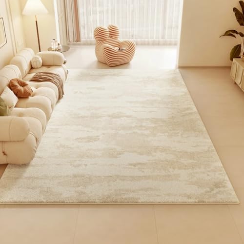 PIZZZENO Teppiche für Schlafzimmer, Wohnzimmer, Dekoration, Teppich, Dicker Plüsch, Arbeitszimmer, Bodenmatte, flauschig, weich, Lounge (80 x 120 cm/B) von PIZZZENO