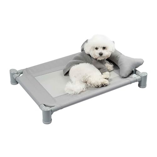 PJDDP Erhöhtes Hundesofabett, Atmungsaktives Haustierbett, Tragbares Hundebett Mit Waschbarem, Atmungsaktivem Netz, rutschfeste Gummifüße,S PJDDP Erhöhtes Hundesofabett, Atmungsaktives Haustierbett, Tragbares Hundebett Mit Waschbarem, Atmungsaktivem Netz, rutschfeste Gummifüße,S von PJDDP