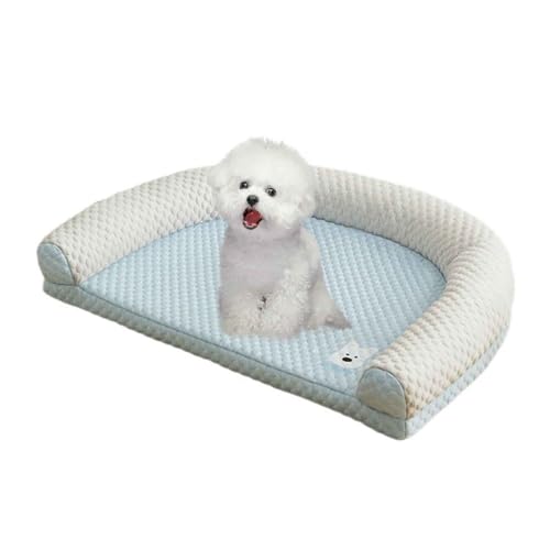PJDDP Kühlmatte Für Hunde, Hundekühlmatte Für Katze, Selbstkühlende Matte Für Haustiere Mit Abnehmbarem Waschbarem Bezug, Perfekt Für Heißen Sommer,S PJDDP Kühlmatte Für Hunde, Hundekühlmatte Für Katze, Selbstkühlende Matte Für Haustiere Mit Abnehmbarem Waschbarem Bezug, Perfekt Für Heißen Sommer,S von PJDDP