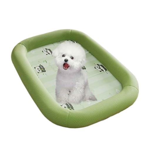PJDDP Kühlmatte Für Hunde, Kühlmatte Katzen, Haustier-Kühlmatte, Kratzfester Oberfläche, rutschfest, Perfekt Für Heiße Sommertage,Grün,S PJDDP Kühlmatte Für Hunde, Kühlmatte Katzen, Haustier-Kühlmatte, Kratzfester Oberfläche, rutschfest, Perfekt Für Heiße Sommertage,Grün,S von PJDDP