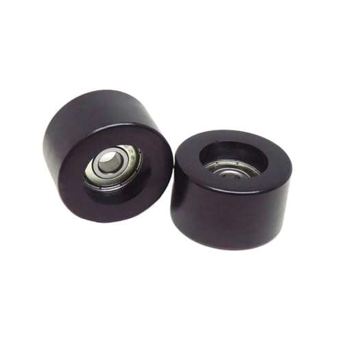 1 Stück Außendurchmesser 30 mm, Nylon- und PU-beschichtete Rolle mit 626-Lager, 6 x 30 x 18 mm Kunststofflager, Gummirolle, Führungsrad for Schiebetüren und Fenster(BS62630-18 POM) von PJKTBEYI