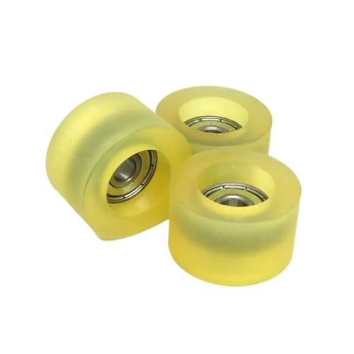 1 Stück Außendurchmesser 30 mm, Nylon- und PU-beschichtete Rolle mit 626-Lager, 6 x 30 x 18 mm Kunststofflager, Gummirolle, Führungsrad for Schiebetüren und Fenster(PU62630-18 PU) von PJKTBEYI