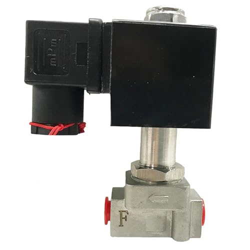 6bar 2-Wege-Flüssigstickstoff-Kryogen -196℃~80℃ Magnetventil 1/4 3/8 Öffnung 3mm SS304 DN3 Edelstahlventil DC12V(45665,NPT-DC24V) von PJKTBEYI