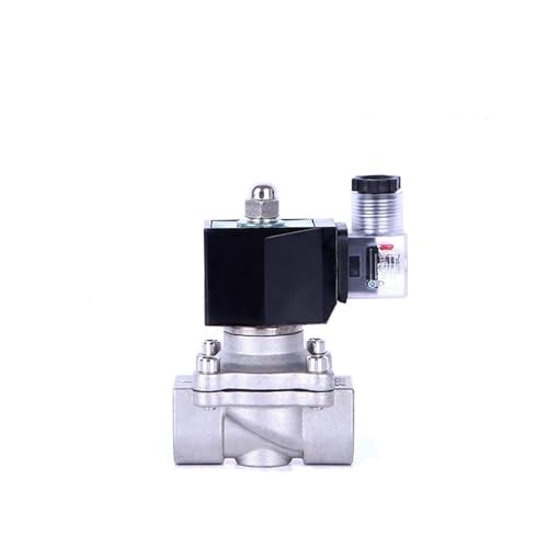 DN10 3/8 "12v 110v 220v 24v Wasser Gas Elektrische Magnetventil for Wasser Edelstahl(Bsp,24VDC-EPDM-SEAL) von PJKTBEYI