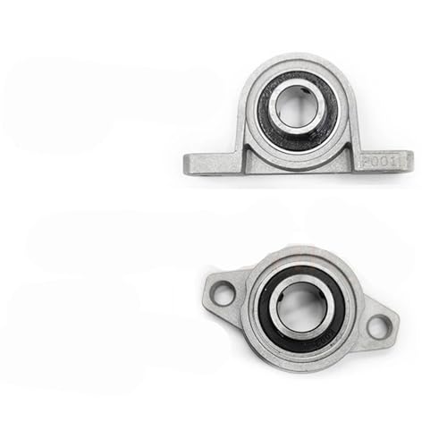 KFL08 KP08 KFL000 KP000 KFL001 KP001 Lagerwellenunterstützung Pendelrollenlager aus Zinklegierung Stehlagergehäuse(KP000 10mm) von PJKTBEYI
