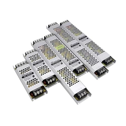 PJKTBEYI AC DC 220 V auf 12 V 24 V Netzteil Transformator 60 W 100 W 200 W 300 W 400 W 500 W LED-Treiber Dünner Konverter for LED-Streifenlicht(100w,12V) von PJKTBEYI