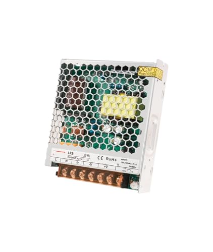 PJKTBEYI Schaltnetzteil 12V100W120W 220 bis 24V12 Volt LRS-100-24 DC 5A Transformator DC(LRS-120-15) von PJKTBEYI
