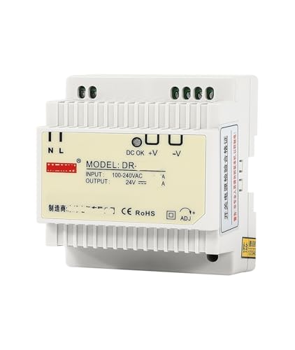 PJKTBEYI Schienen-Schaltnetzteil DR-30-12 DC DR-60-24 220 bis 24V12V 30W45W60W(DR-60-24) von PJKTBEYI