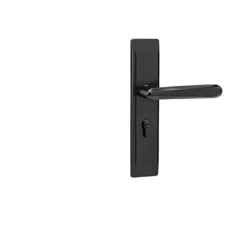 PJKTBEYI Schlafzimmer Türschloss Einfache Innen Magnetische Stille Mechanische Bronze Zink-Legierung Griff Schloss Hause Zimmer Holz Türschloss(E 5845 Magnetic Lock Body) von PJKTBEYI