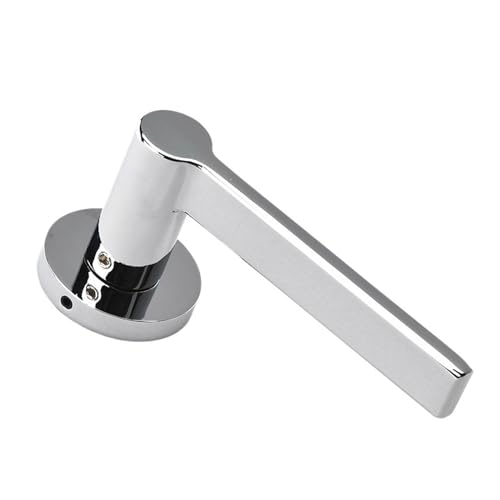 PJKTBEYI Zinklegierung Split Lock HC-038 Indoor Holztürschloss Moderner einfacher Türgriff(Steel Color) von PJKTBEYI