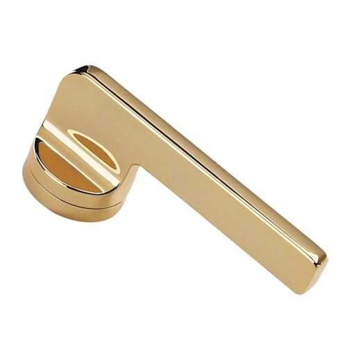 PJKTBEYI Zinklegierung Split Lock HC-045 Indoor Holztürschloss Moderner einfacher Türgriff(Golden) von PJKTBEYI