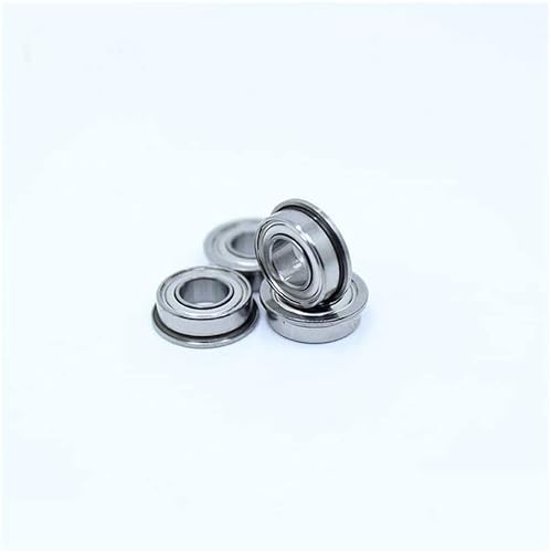 TMP1105 Flanschkugellager SF683ZZ Flanschlager 3x7x3 mm 10PC doppelt geschirmte Flanschkugellager aus Edelstahl SF683Z SF683-2Z F638/3 Rillenkugellager von PJKTBEYI